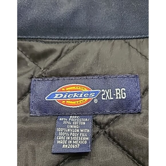 Dickies Men's Insulated Lined Quilted Eisenhower Zip Up Work Jacket Sz 2XL - Picture 8 of 12